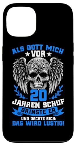 Als Gott mich vor 20 Jahren schuf 20. Geburtstagsfeier Hülle für iPhone 13 Als Gott mich vor 20 Jahren schuf 20. Geburtstagsfeier Hülle für iPhone 13 von Feier Party 20. Geburtstag Feiern Männer