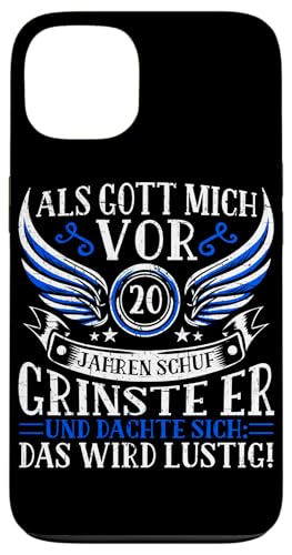 Als Gott mich vor 20 Jahren schuf 20. Geburtstagsfeier Hülle für iPhone 13 Als Gott mich vor 20 Jahren schuf 20. Geburtstagsfeier Hülle für iPhone 13 von Feier Party 20. Geburtstag Feiern Männer