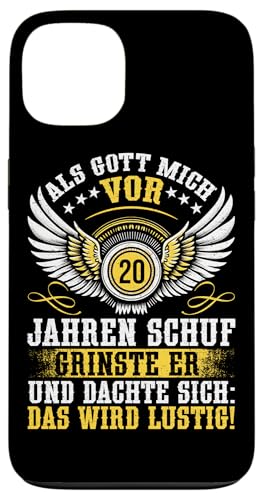 Als Gott mich vor 20 Jahren schuf 20. Geburtstagsfeier Hülle für iPhone 13 Als Gott mich vor 20 Jahren schuf 20. Geburtstagsfeier Hülle für iPhone 13 von Feier Party 20. Geburtstag Feiern Männer