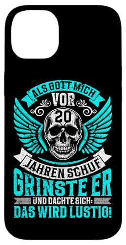 Als Gott mich vor 20 Jahren schuf 20. Geburtstagsfeier Hülle für iPhone 14 Plus Als Gott mich vor 20 Jahren schuf 20. Geburtstagsfeier Hülle für iPhone 14 Plus von Feier Party 20. Geburtstag Feiern Männer