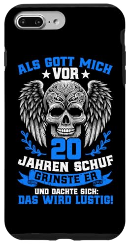 Als Gott mich vor 20 Jahren schuf 20. Geburtstagsfeier Hülle für iPhone 7 Plus/8 Plus Als Gott mich vor 20 Jahren schuf 20. Geburtstagsfeier Hülle für iPhone 7 Plus/8 Plus von Feier Party 20. Geburtstag Feiern Männer