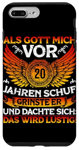 Als Gott mich vor 20 Jahren schuf 20. Geburtstagsfeier Hülle für iPhone 7 Plus/8 Plus Als Gott mich vor 20 Jahren schuf 20. Geburtstagsfeier Hülle für iPhone 7 Plus/8 Plus von Feier Party 20. Geburtstag Feiern Männer