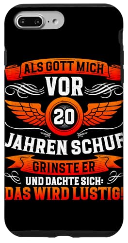 Als Gott mich vor 20 Jahren schuf 20. Geburtstagsfeier Hülle für iPhone 7 Plus/8 Plus Als Gott mich vor 20 Jahren schuf 20. Geburtstagsfeier Hülle für iPhone 7 Plus/8 Plus von Feier Party 20. Geburtstag Feiern Männer