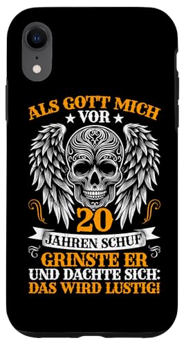 Als Gott mich vor 20 Jahren schuf 20. Geburtstagsfeier Hülle für iPhone XR Als Gott mich vor 20 Jahren schuf 20. Geburtstagsfeier Hülle für iPhone XR von Feier Party 20. Geburtstag Feiern Männer