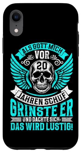 Als Gott mich vor 20 Jahren schuf 20. Geburtstagsfeier Hülle für iPhone XR Als Gott mich vor 20 Jahren schuf 20. Geburtstagsfeier Hülle für iPhone XR von Feier Party 20. Geburtstag Feiern Männer