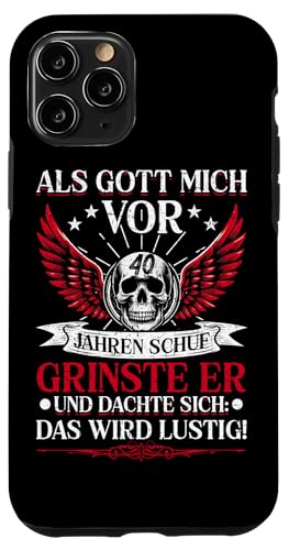 Als Gott mich vor 40 Jahren schuf 40. Geburtstagsfeier Hülle für iPhone 11 Pro Als Gott mich vor 40 Jahren schuf 40. Geburtstagsfeier Hülle für iPhone 11 Pro von Feier Party 40. Geburtstag Feiern Männer
