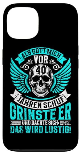 Als Gott mich vor 40 Jahren schuf 40. Geburtstagsfeier Hülle für iPhone 13 Als Gott mich vor 40 Jahren schuf 40. Geburtstagsfeier Hülle für iPhone 13 von Feier Party 40. Geburtstag Feiern Männer