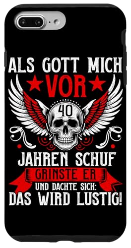 Als Gott mich vor 40 Jahren schuf 40. Geburtstagsfeier Hülle für iPhone 7 Plus/8 Plus Als Gott mich vor 40 Jahren schuf 40. Geburtstagsfeier Hülle für iPhone 7 Plus/8 Plus von Feier Party 40. Geburtstag Feiern Männer