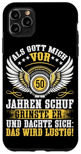 Als Gott mich vor 50 Jahren schuf 50. Geburtstagsfeier Hülle für iPhone 11 Pro Max Als Gott mich vor 50 Jahren schuf 50. Geburtstagsfeier Hülle für iPhone 11 Pro Max von Feier Party 50. Geburtstag Feiern Männer