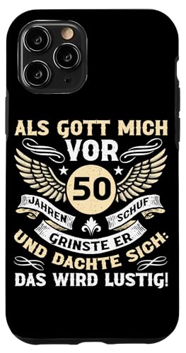 Als Gott mich vor 50 Jahren schuf 50. Geburtstagsfeier Hülle für iPhone 11 Pro Als Gott mich vor 50 Jahren schuf 50. Geburtstagsfeier Hülle für iPhone 11 Pro von Feier Party 50. Geburtstag Feiern Männer