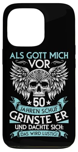 Als Gott mich vor 50 Jahren schuf 50. Geburtstagsfeier Hülle für iPhone 13 Pro Als Gott mich vor 50 Jahren schuf 50. Geburtstagsfeier Hülle für iPhone 13 Pro von Feier Party 50. Geburtstag Feiern Männer