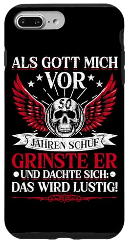 Als Gott mich vor 50 Jahren schuf 50. Geburtstagsfeier Hülle für iPhone 7 Plus/8 Plus Als Gott mich vor 50 Jahren schuf 50. Geburtstagsfeier Hülle für iPhone 7 Plus/8 Plus von Feier Party 50. Geburtstag Feiern Männer