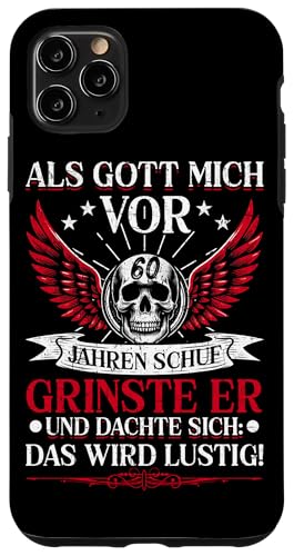 Als Gott mich vor 60 Jahren schuf 60. Geburtstagsfeier Hülle für iPhone 11 Pro Max Als Gott mich vor 60 Jahren schuf 60. Geburtstagsfeier Hülle für iPhone 11 Pro Max von Feier Party 60. Geburtstag Feiern Männer