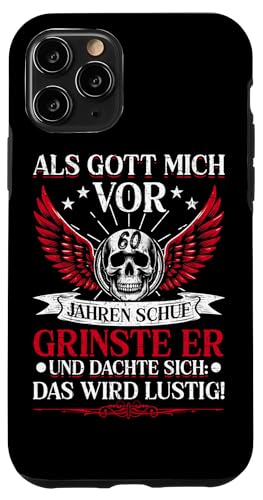 Als Gott mich vor 60 Jahren schuf 60. Geburtstagsfeier Hülle für iPhone 11 Pro Als Gott mich vor 60 Jahren schuf 60. Geburtstagsfeier Hülle für iPhone 11 Pro von Feier Party 60. Geburtstag Feiern Männer