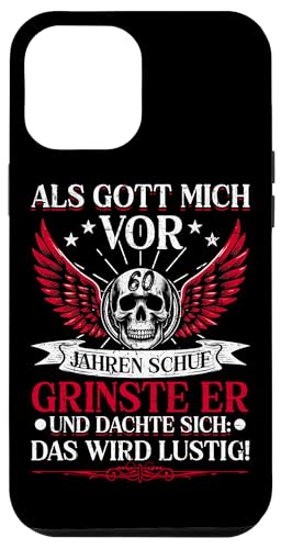Als Gott mich vor 60 Jahren schuf 60. Geburtstagsfeier Hülle für iPhone 12 Pro Max Als Gott mich vor 60 Jahren schuf 60. Geburtstagsfeier Hülle für iPhone 12 Pro Max von Feier Party 60. Geburtstag Feiern Männer