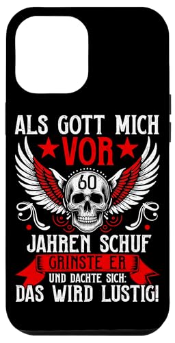 Als Gott mich vor 60 Jahren schuf 60. Geburtstagsfeier Hülle für iPhone 12 Pro Max Als Gott mich vor 60 Jahren schuf 60. Geburtstagsfeier Hülle für iPhone 12 Pro Max von Feier Party 60. Geburtstag Feiern Männer
