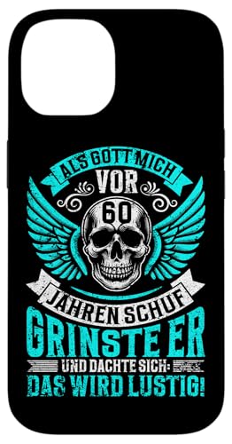 Als Gott mich vor 60 Jahren schuf 60. Geburtstagsfeier Hülle für iPhone 14 Als Gott mich vor 60 Jahren schuf 60. Geburtstagsfeier Hülle für iPhone 14 von Feier Party 60. Geburtstag Feiern Männer