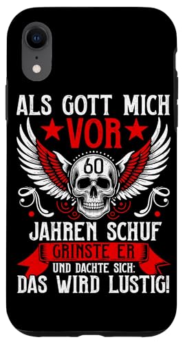 Als Gott mich vor 60 Jahren schuf 60. Geburtstagsfeier Hülle für iPhone XR Als Gott mich vor 60 Jahren schuf 60. Geburtstagsfeier Hülle für iPhone XR von Feier Party 60. Geburtstag Feiern Männer