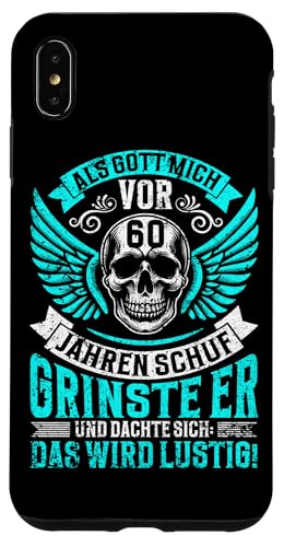 Als Gott mich vor 60 Jahren schuf 60. Geburtstagsfeier Hülle für iPhone XS Max Als Gott mich vor 60 Jahren schuf 60. Geburtstagsfeier Hülle für iPhone XS Max von Feier Party 60. Geburtstag Feiern Männer
