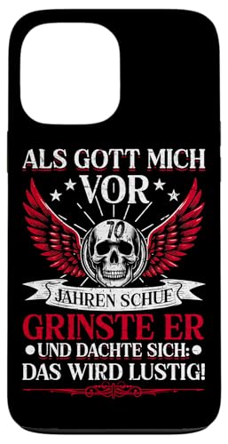 Als Gott mich vor 70 Jahren schuf 70. Geburtstagsfeier Hülle für iPhone 13 Pro Max Als Gott mich vor 70 Jahren schuf 70. Geburtstagsfeier Hülle für iPhone 13 Pro Max von Feier Party 70. Geburtstag Feiern Männer