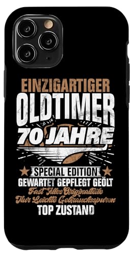 70 Jahre Einzigartiges Klassisches Auto 70. Geburtstagsfeier Hülle für iPhone 11 Pro 70 Jahre Einzigartiges Klassisches Auto 70. Geburtstagsfeier Hülle für iPhone 11 Pro von Feier des 70. Geburtstags Lustige Feier