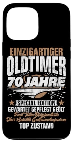 70 Jahre Einzigartiges Klassisches Auto 70. Geburtstagsfeier Hülle für iPhone 13 Pro Max 70 Jahre Einzigartiges Klassisches Auto 70. Geburtstagsfeier Hülle für iPhone 13 Pro Max von Feier des 70. Geburtstags Lustige Feier