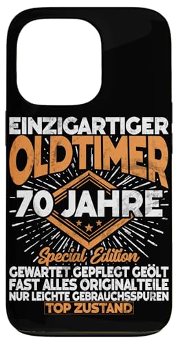 70 Jahre Einzigartiges Klassisches Auto 70. Geburtstagsfeier Hülle für iPhone 13 Pro von Feier des 70. Geburtstags Lustige Feier