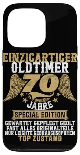 70 Jahre Einzigartiges Klassisches Auto 70. Geburtstagsfeier Hülle für iPhone 13 Pro 70 Jahre Einzigartiges Klassisches Auto 70. Geburtstagsfeier Hülle für iPhone 13 Pro von Feier des 70. Geburtstags Lustige Feier