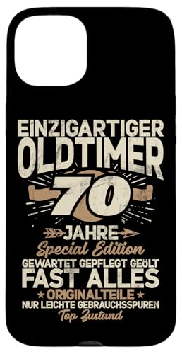 70 Jahre Einzigartiges Klassisches Auto 70. Geburtstagsfeier Hülle für iPhone 15 Plus 70 Jahre Einzigartiges Klassisches Auto 70. Geburtstagsfeier Hülle für iPhone 15 Plus von Feier des 70. Geburtstags Lustige Feier
