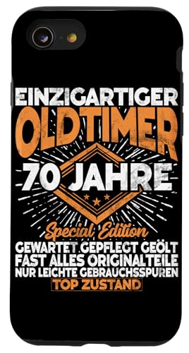 70 Jahre Einzigartiges Klassisches Auto 70. Geburtstagsfeier Hülle für iPhone SE (2020) / 7 / 8 von Feier des 70. Geburtstags Lustige Feier