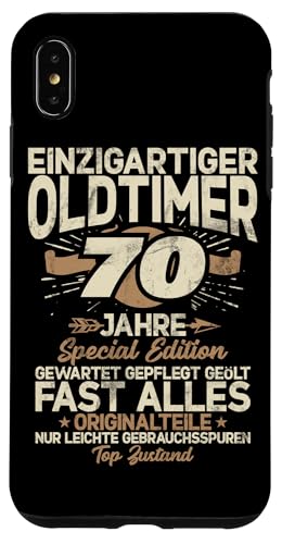 70 Jahre Einzigartiges Klassisches Auto 70. Geburtstagsfeier Hülle für iPhone XS Max 70 Jahre Einzigartiges Klassisches Auto 70. Geburtstagsfeier Hülle für iPhone XS Max von Feier des 70. Geburtstags Lustige Feier