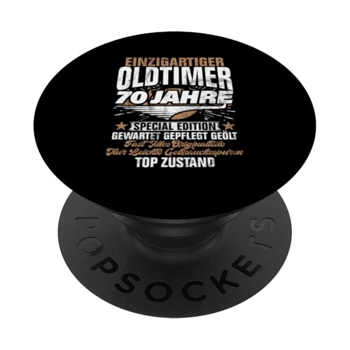 70 Jahre Einzigartiges Klassisches Auto 70. Geburtstagsfeier PopSockets Klebender PopGrip 70 Jahre Einzigartiges Klassisches Auto 70. Geburtstagsfeier PopSockets Klebender PopGrip von Feier des 70. Geburtstags Lustige Feier