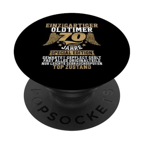 70 Jahre Einzigartiges Klassisches Auto 70. Geburtstagsfeier PopSockets Klebender PopGrip 70 Jahre Einzigartiges Klassisches Auto 70. Geburtstagsfeier PopSockets Klebender PopGrip von Feier des 70. Geburtstags Lustige Feier