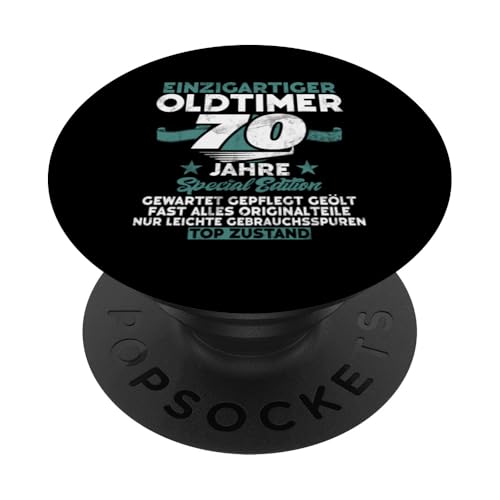 70 Jahre Einzigartiges Klassisches Auto 70. Geburtstagsfeier PopSockets Klebender PopGrip 70 Jahre Einzigartiges Klassisches Auto 70. Geburtstagsfeier PopSockets Klebender PopGrip von Feier des 70. Geburtstags Lustige Feier