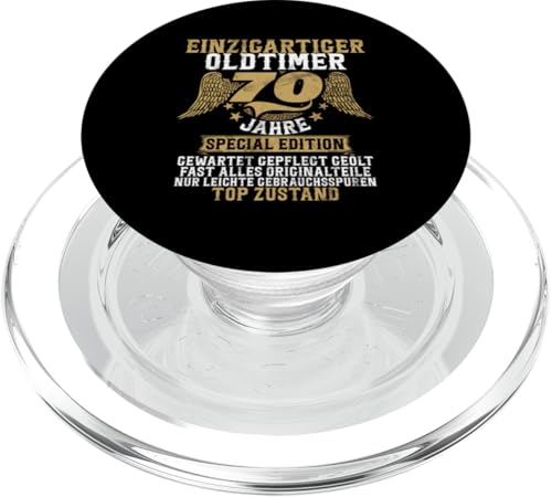 70 Jahre Einzigartiges Klassisches Auto 70. Geburtstagsfeier PopSockets PopGrip für MagSafe 70 Jahre Einzigartiges Klassisches Auto 70. Geburtstagsfeier PopSockets PopGrip für MagSafe von Feier des 70. Geburtstags Lustige Feier