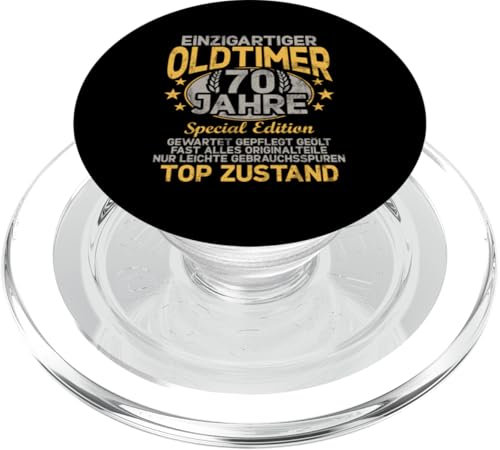 70 Jahre Einzigartiges Klassisches Auto 70. Geburtstagsfeier PopSockets PopGrip für MagSafe 70 Jahre Einzigartiges Klassisches Auto 70. Geburtstagsfeier PopSockets PopGrip für MagSafe von Feier des 70. Geburtstags Lustige Feier