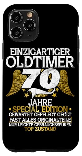 70 Jahre Einzigartiges Oldtimer Auto 70. Geburtstagsfeier Hülle für iPhone 11 Pro 70 Jahre Einzigartiges Oldtimer Auto 70. Geburtstagsfeier Hülle für iPhone 11 Pro von Feier des 70. Geburtstags Lustige Feier