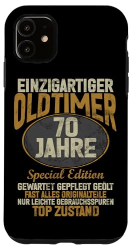 70 Jahre Einzigartiges Oldtimer Auto 70. Geburtstagsfeier Hülle für iPhone 11 70 Jahre Einzigartiges Oldtimer Auto 70. Geburtstagsfeier Hülle für iPhone 11 von Feier des 70. Geburtstags Lustige Feier