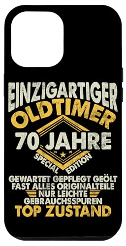 70 Jahre Einzigartiges Oldtimer Auto 70. Geburtstagsfeier Hülle für iPhone 12 Pro Max 70 Jahre Einzigartiges Oldtimer Auto 70. Geburtstagsfeier Hülle für iPhone 12 Pro Max von Feier des 70. Geburtstags Lustige Feier