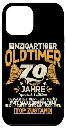 70 Jahre Einzigartiges Oldtimer Auto 70. Geburtstagsfeier Hülle für iPhone 12 Pro Max 70 Jahre Einzigartiges Oldtimer Auto 70. Geburtstagsfeier Hülle für iPhone 12 Pro Max von Feier des 70. Geburtstags Lustige Feier