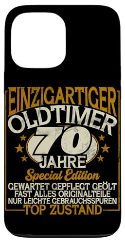 70 Jahre Einzigartiges Oldtimer Auto 70. Geburtstagsfeier Hülle für iPhone 13 Pro Max 70 Jahre Einzigartiges Oldtimer Auto 70. Geburtstagsfeier Hülle für iPhone 13 Pro Max von Feier des 70. Geburtstags Lustige Feier