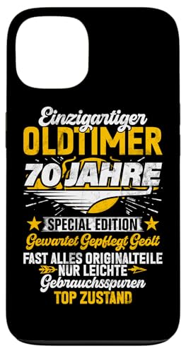 70 Jahre Einzigartiges Oldtimer Auto 70. Geburtstagsfeier Hülle für iPhone 13 70 Jahre Einzigartiges Oldtimer Auto 70. Geburtstagsfeier Hülle für iPhone 13 von Feier des 70. Geburtstags Lustige Feier