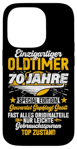 70 Jahre Einzigartiges Oldtimer Auto 70. Geburtstagsfeier Hülle für iPhone 14 Pro 70 Jahre Einzigartiges Oldtimer Auto 70. Geburtstagsfeier Hülle für iPhone 14 Pro von Feier des 70. Geburtstags Lustige Feier