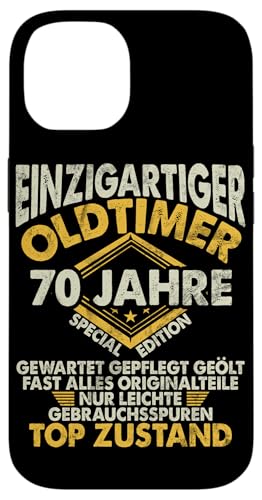 70 Jahre Einzigartiges Oldtimer Auto 70. Geburtstagsfeier Hülle für iPhone 14 70 Jahre Einzigartiges Oldtimer Auto 70. Geburtstagsfeier Hülle für iPhone 14 von Feier des 70. Geburtstags Lustige Feier