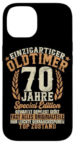 70 Jahre Einzigartiges Oldtimer Auto 70. Geburtstagsfeier Hülle für iPhone 14 70 Jahre Einzigartiges Oldtimer Auto 70. Geburtstagsfeier Hülle für iPhone 14 von Feier des 70. Geburtstags Lustige Feier
