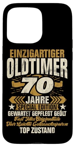 70 Jahre Einzigartiges Oldtimer Auto 70. Geburtstagsfeier Hülle für iPhone 15 Pro Max 70 Jahre Einzigartiges Oldtimer Auto 70. Geburtstagsfeier Hülle für iPhone 15 Pro Max von Feier des 70. Geburtstags Lustige Feier