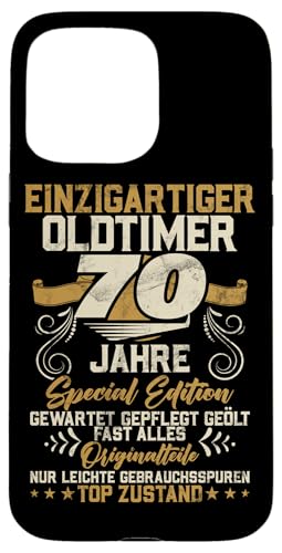 70 Jahre Einzigartiges Oldtimer Auto 70. Geburtstagsfeier Hülle für iPhone 15 Pro Max 70 Jahre Einzigartiges Oldtimer Auto 70. Geburtstagsfeier Hülle für iPhone 15 Pro Max von Feier des 70. Geburtstags Lustige Feier