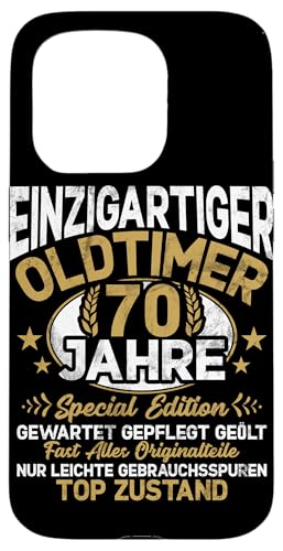 70 Jahre Einzigartiges Oldtimer Auto 70. Geburtstagsfeier Hülle für iPhone 15 Pro 70 Jahre Einzigartiges Oldtimer Auto 70. Geburtstagsfeier Hülle für iPhone 15 Pro von Feier des 70. Geburtstags Lustige Feier