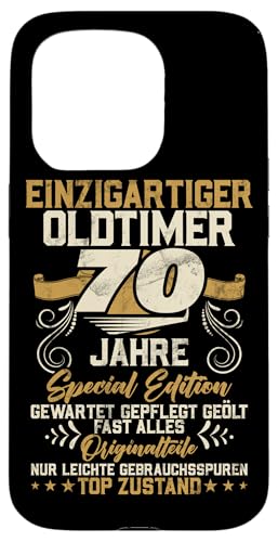 70 Jahre Einzigartiges Oldtimer Auto 70. Geburtstagsfeier Hülle für iPhone 15 Pro 70 Jahre Einzigartiges Oldtimer Auto 70. Geburtstagsfeier Hülle für iPhone 15 Pro von Feier des 70. Geburtstags Lustige Feier
