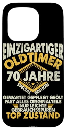 70 Jahre Einzigartiges Oldtimer Auto 70. Geburtstagsfeier Hülle für iPhone 15 Pro 70 Jahre Einzigartiges Oldtimer Auto 70. Geburtstagsfeier Hülle für iPhone 15 Pro von Feier des 70. Geburtstags Lustige Feier